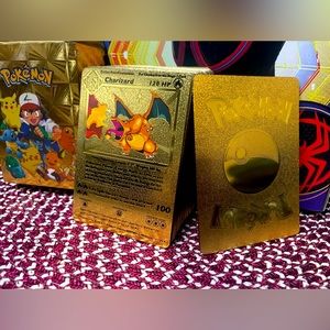 Gold Pokemon Cards (110)